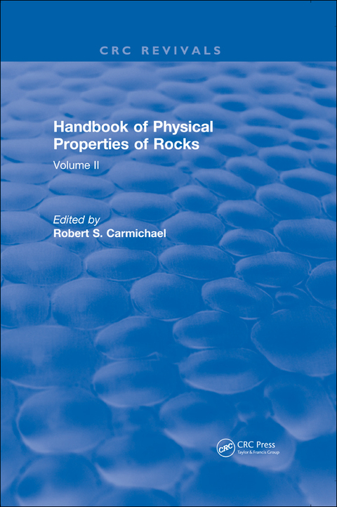 Cover image for book Revival: Handbook of Physical Properties of Rocks (1982)