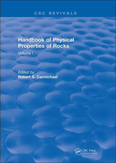 Cover image for book Handbook of Physical Properties of Rocks (1982)