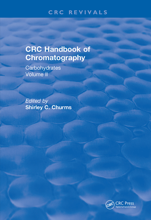 Cover image for book Revival: Handbook of Chromatography Volume II (1990)
