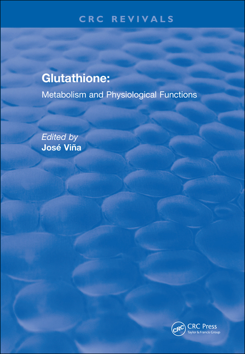 Cover image for book Glutathione (1990)