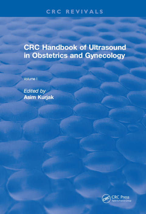 Cover image for book Revival: CRC Handbook of Ultrasound in Obstetrics and Gynecology, Volume I (1990)