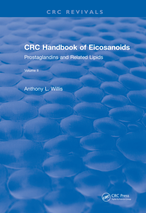 Cover image for book CRC Handbook of Eicosanoids, Volume II