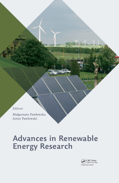 Cover image for book Advances in Renewable Energy Research