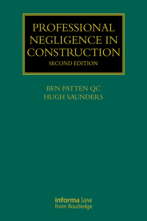 Cover image for book Professional Negligence in Construction