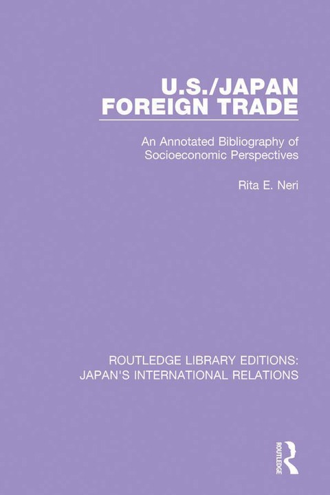 Cover image for book U.S./Japan Foreign Trade