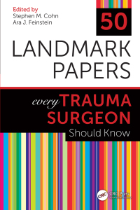 صورة الغلاف: 50 Landmark Papers every Trauma Surgeon Should Know 1st edition 9781138506749