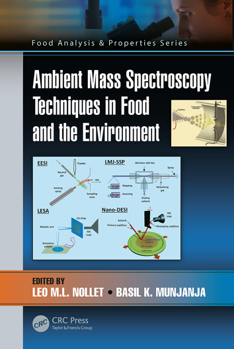 Cover image for book Ambient Mass Spectroscopy Techniques in Food and the Environment