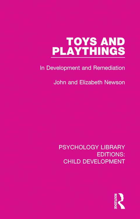 Cover image for book Toys and Playthings