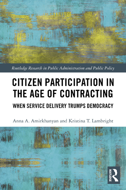 Cover image for book Citizen Participation in the Age of Contracting