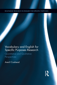 Cover image: Vocabulary and English for Specific Purposes Research 1st edition 9781138963139