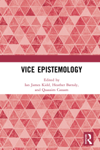 Cover image: Vice Epistemology 1st edition 9780367551155