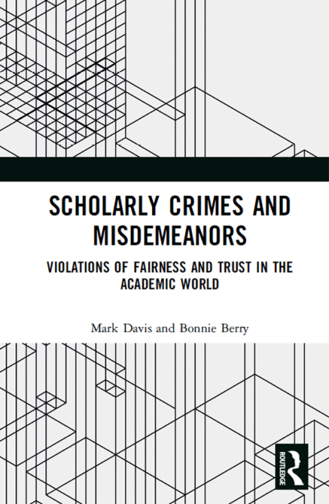 Cover image for book Scholarly Crimes and Misdemeanors