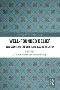 Cover image: Well-Founded Belief 1st edition 9781138503755