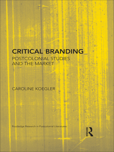 Cover image for book Critical Branding