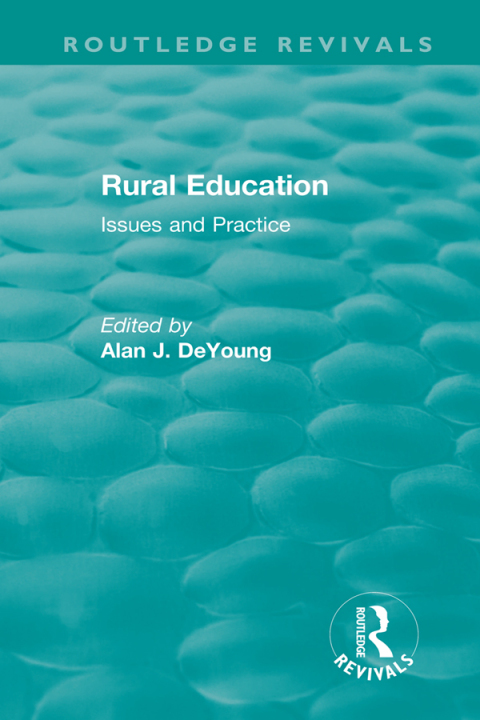 Cover image for book Rural Education (1991)