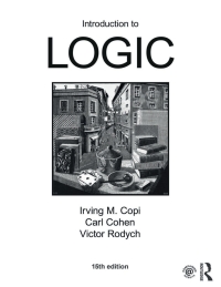 Titelbild: Introduction to Logic 15th edition 9781138500860