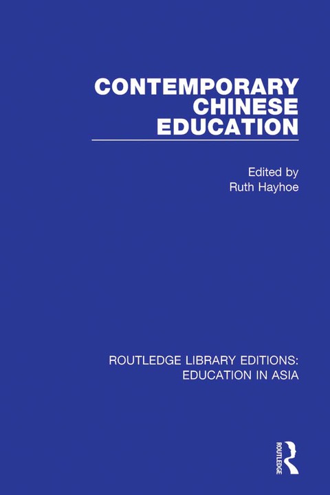 Cover image for book Contemporary Chinese Education