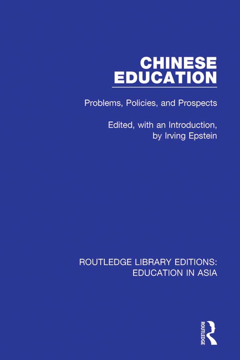 Cover image for book Chinese Education