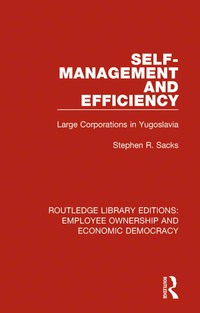 Imagen de portada: Self-Management and Efficiency 1st edition 9781138309838