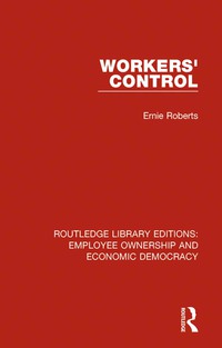 Cover image: Workers' Control 1st edition 9781138309814