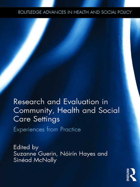 Cover image for book Research and Evaluation in Community, Health and Social Care Settings