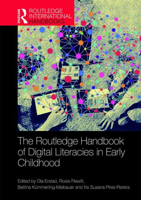 Cover image for book The Routledge Handbook of Digital Literacies in Early Childhood