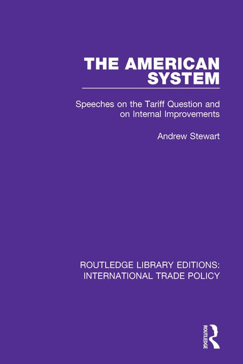 Cover image for book The American System