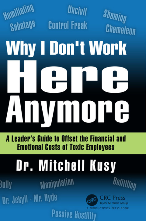 Cover image for book Why I Don't Work Here Anymore