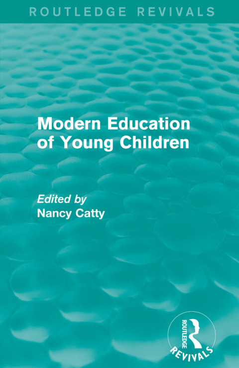 Cover image for book Modern Education of Young Children (1933)
