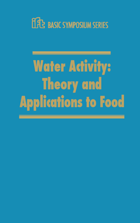 Cover image for book Water Activity