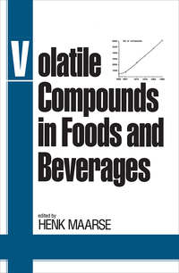 Cover image: Volatile Compounds in Foods and Beverages 1st edition 9780824783907