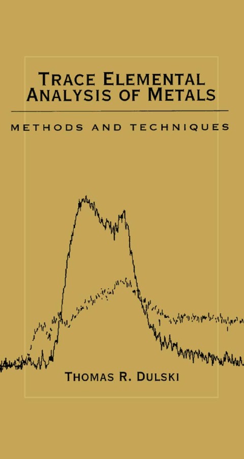 Cover image for book Trace Elemental Analysis of Metals