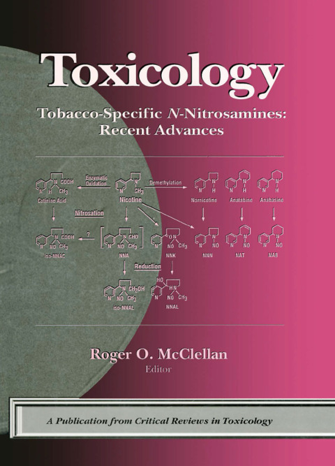 Cover image for book Tobacco-Specific N-Nitrosamines Recent Advances