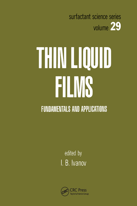 Cover image for book Thin Liquid Films