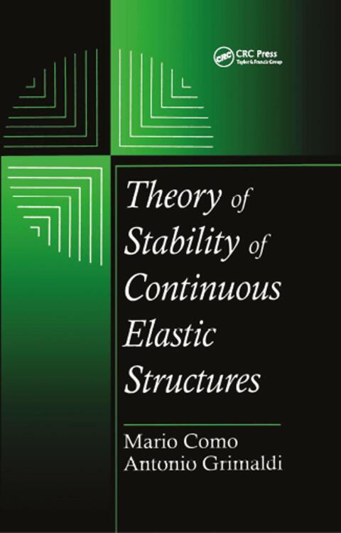 Cover image for book Theory of Stability of Continuous Elastic Structures