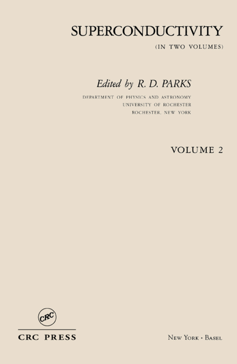 Cover image for book Superconductivity