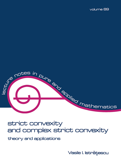 Cover image for book Strict Convexity and Complex Strict Convexity