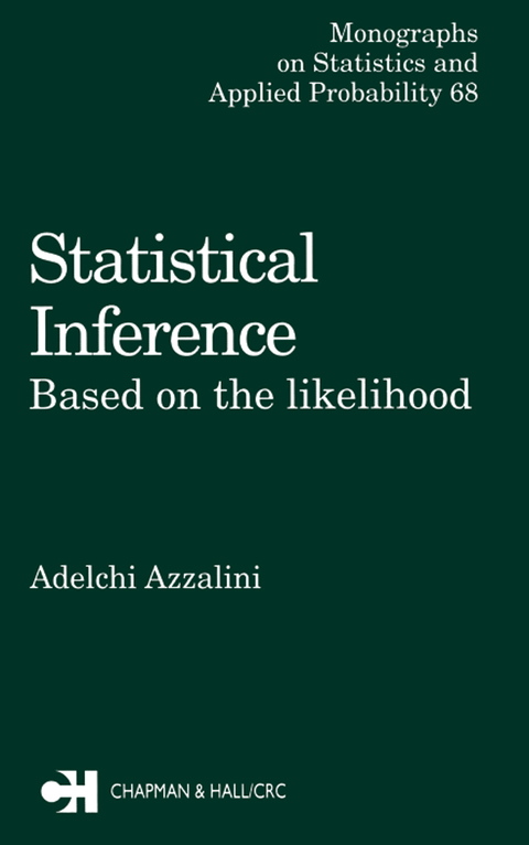 Cover image for book Statistical Inference Based on the likelihood