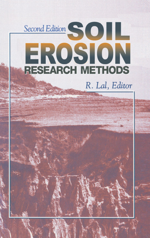 Cover image for book Soil Erosion Research Methods