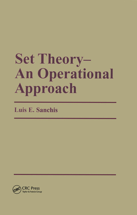 Cover image for book Set Theory-An Operational Approach