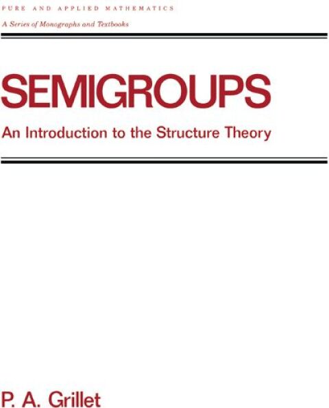 Cover image for book Semigroups