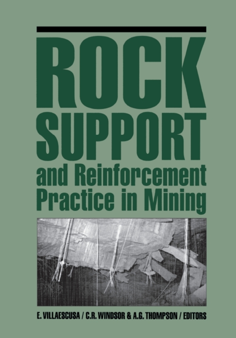 Cover image for book Rock Support and Reinforcement Practice in Mining