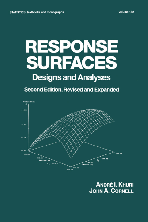 Cover image for book Response Surfaces: Designs and Analyses