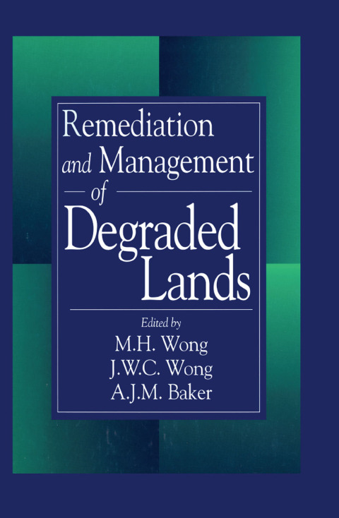 Cover image for book Remediation and Management of Degraded Lands