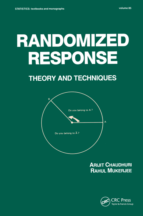 Cover image for book Randomized Response