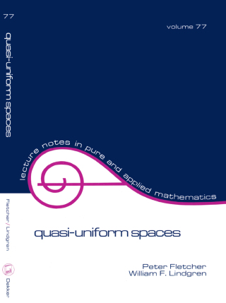 Quasi-Uniform Spaces