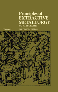 Titelbild: Principles of Extractive Metallurgy 1st edition 9782881240416