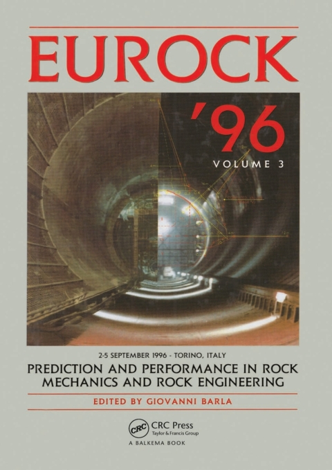 Cover image for book Prediction And Performance In Rock Mechanics and Rock Engineering