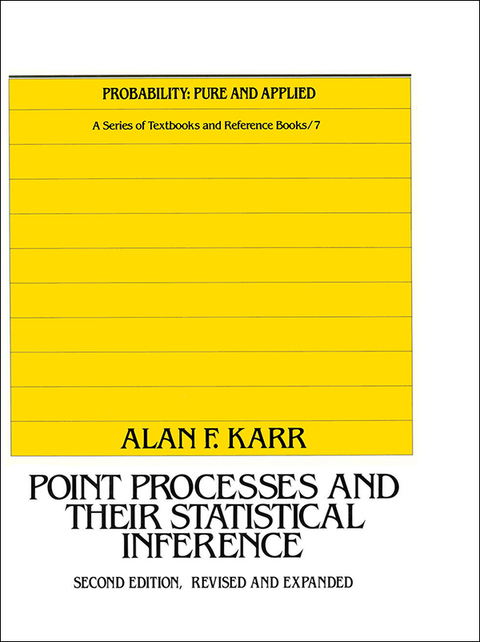 Cover image for book Point Processes and Their Statistical Inference