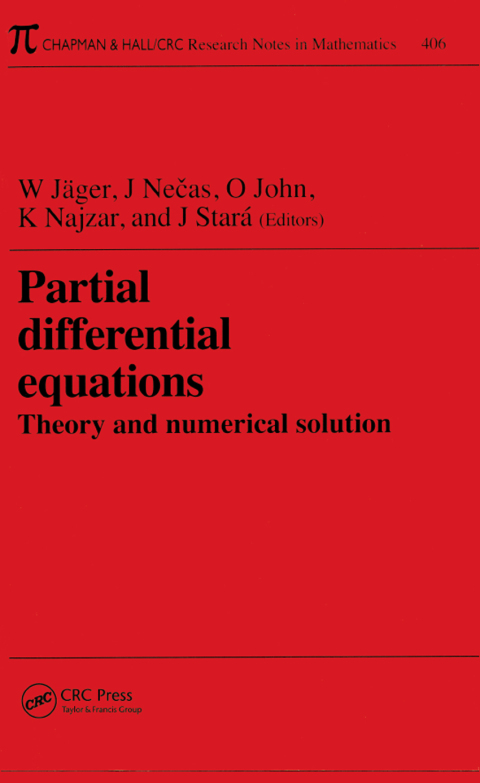 Cover image for book Partial Differential Equations